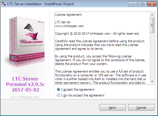 LTC Server EA Installation
